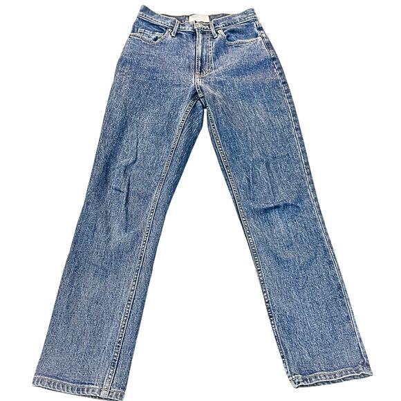 Everlane The Original Cheeky Jean Organic Cotton Denim Jeans Zip Fly Size 26 - Picture 2 of 9